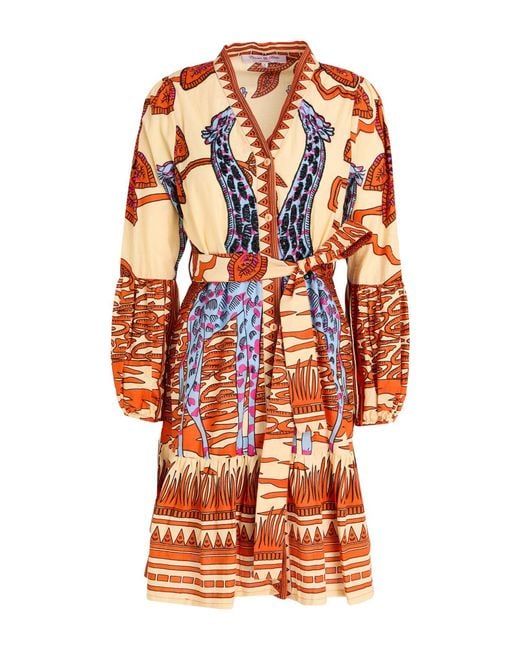 CONNOR & BLAKE Orange Mini Dress