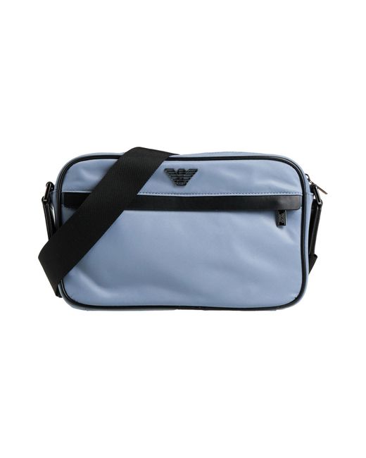 Emporio Armani Blue Cross-Body Bags for men