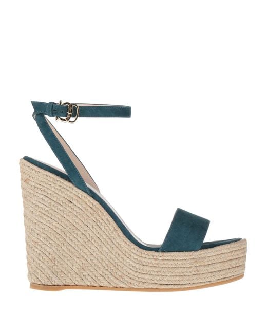 Pollini Blue Espadrilles