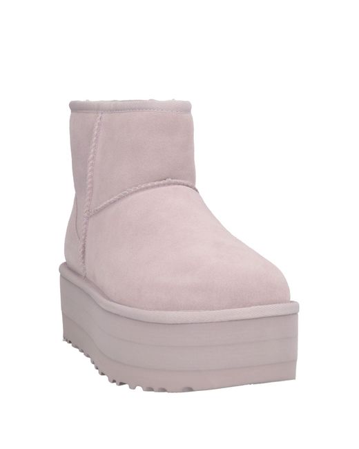 Ugg Purple Ankle Boots