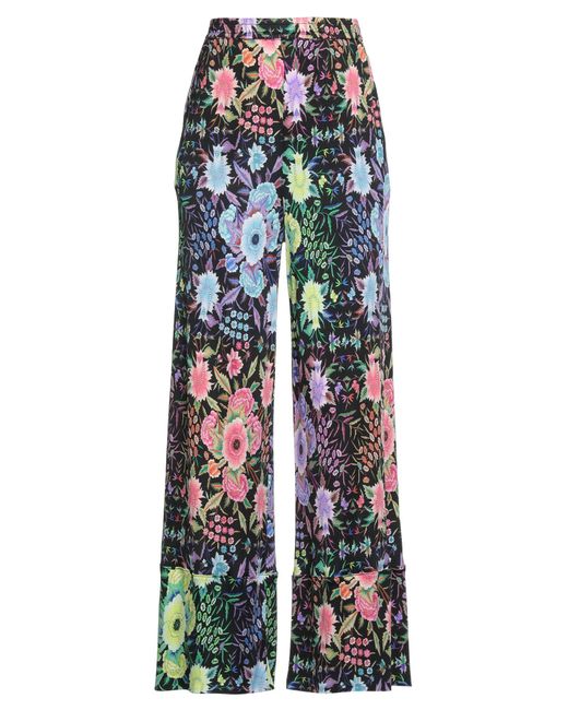 Pierre Louis Mascia Blue Pants Silk