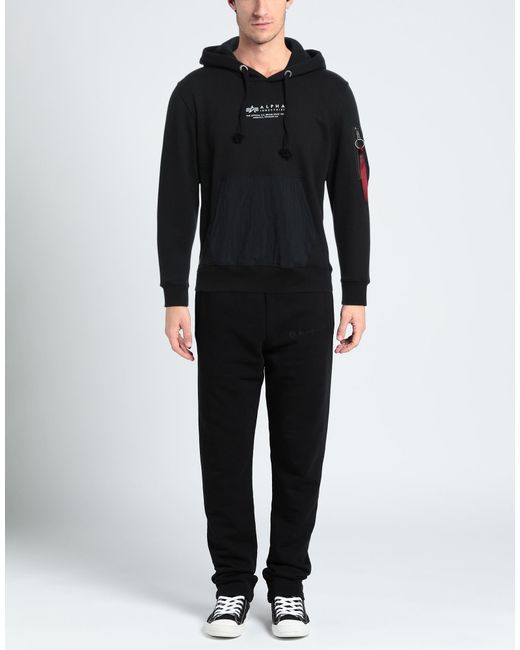 Alpha Industries Black Sweatshirt for men
