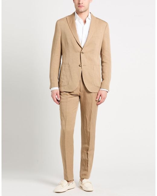 Boglioli Natural Suit for men