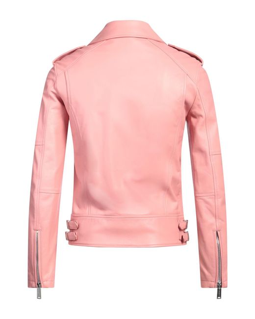 DSquared² Pink Jacket Lambskin for men