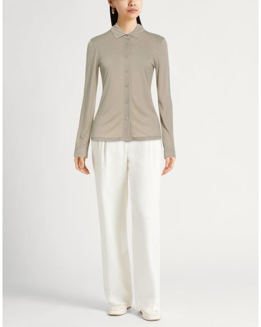 Majestic Filatures Natural Sand Shirt Lyocell, Silk