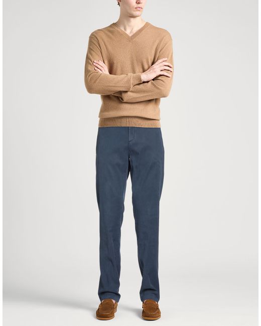 Canali Blue Trouser for men