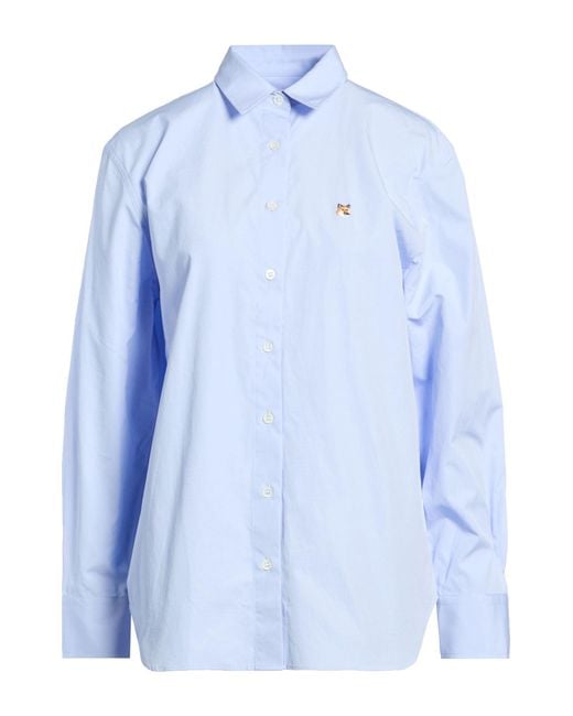 Maison Kitsuné Blue Shirts