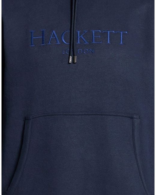 Hackett Blue Heritage Sweatshirt Cotton, Polyester for men