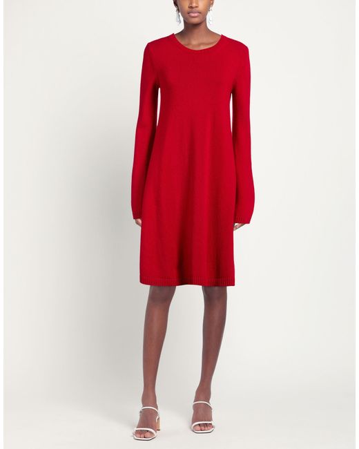 Semicouture Red Mini Dress