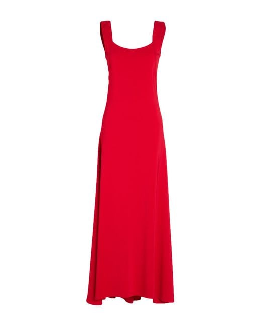 Forte_forte Red Maxi Dress