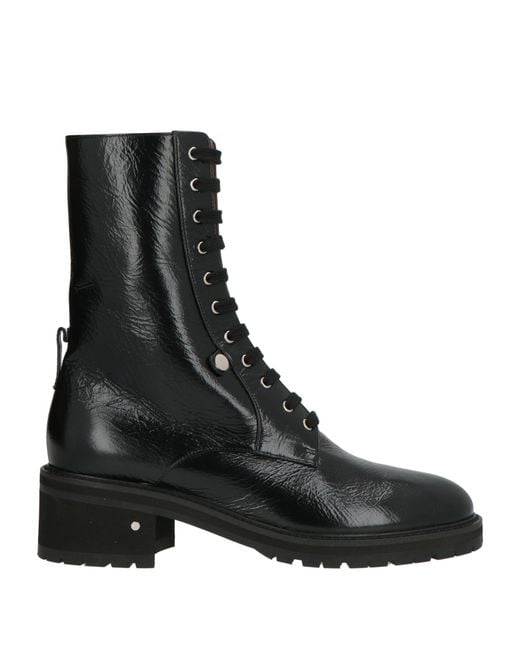 Laurence Dacade Black Ankle Boots Leather