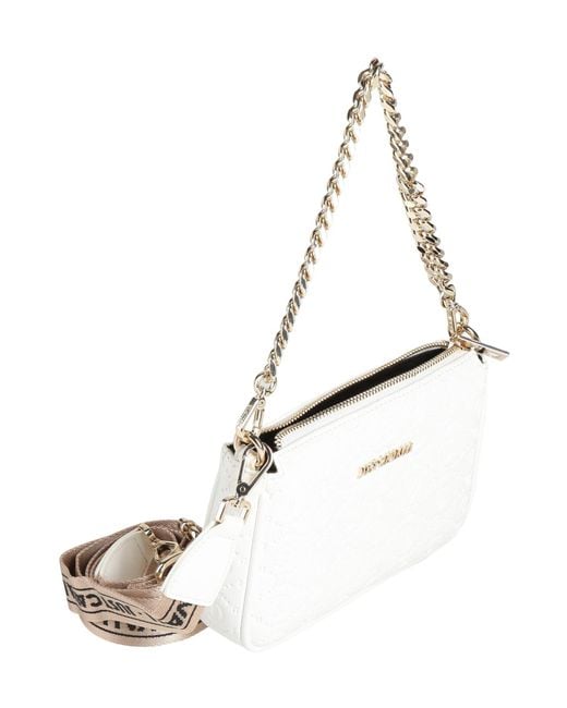 Just Cavalli White Handbags
