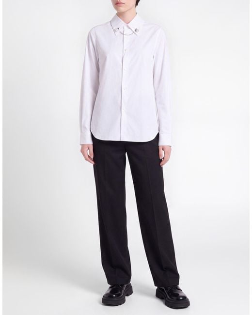 Noir Kei Ninomiya White Shirt Cotton