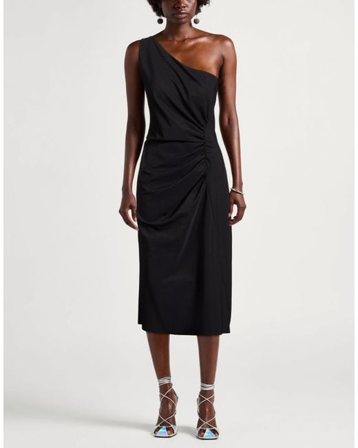 La Petite Robe Di Chiara Boni Black Midi Dress