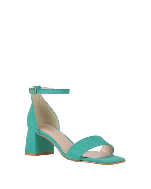 Nila & Nila Green Sandals