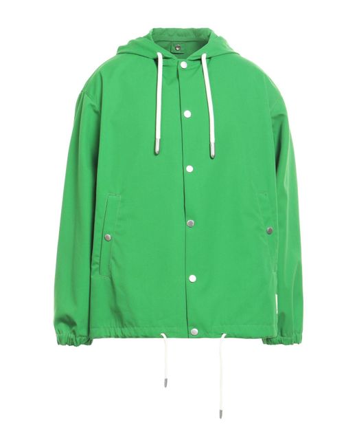 Emporio Armani Green Overcoat & Trench Coat for men