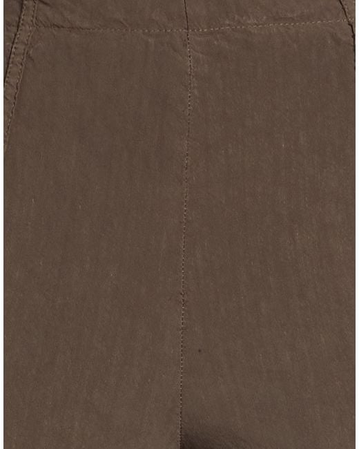 Masnada Gray Pants Linen, Viscose, Elastane