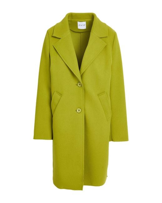 Exte Green Lime Coat Polyester