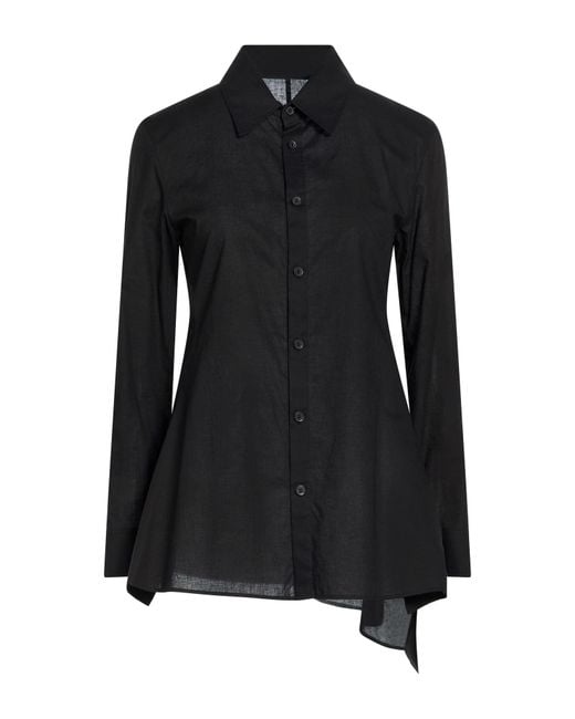 Y's Yohji Yamamoto Black Shirt Cotton