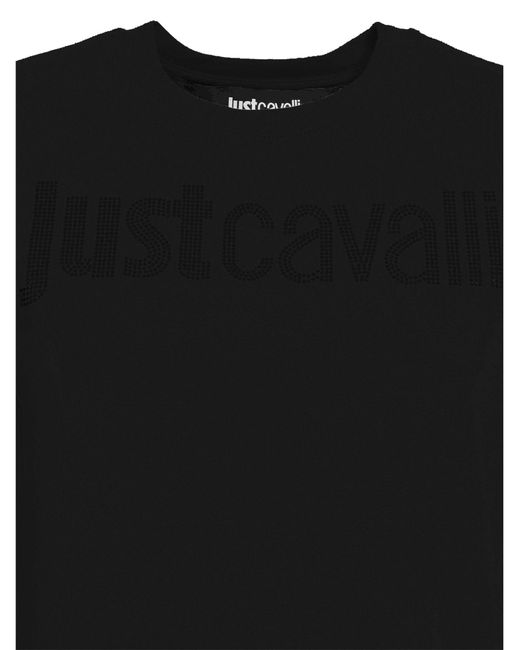 T-shirt Just Cavalli en coloris Black