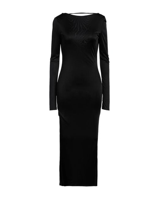 Versace Black Maxi Dress