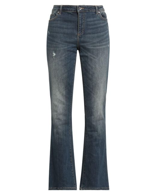 ARMANI EXCHANGE Blue Jeans Cotton, Polyester, Viscose, Elastane