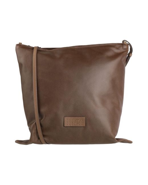 MM6 by Maison Martin Margiela Brown Cross-Body Bag