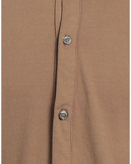 Alpha Studio Brown Shirt for men