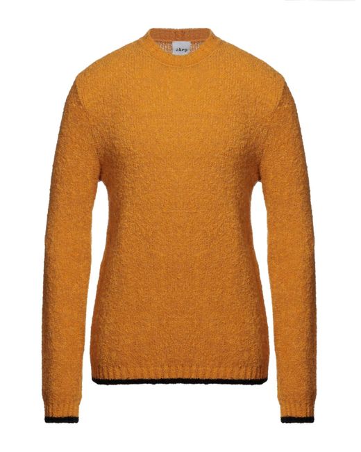Akep Orange Sweater for men