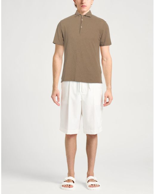 Polo Boglioli de hombre de color Brown