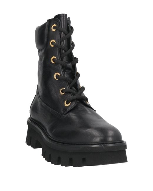 Agl Attilio Giusti Leombruni Black Ankle Boots Leather