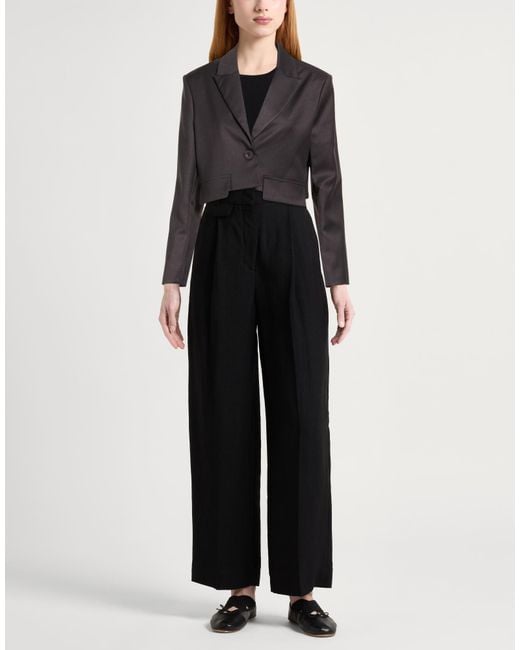 Dixie Black Charcoal Blazer Polyester, Viscose, Elastane