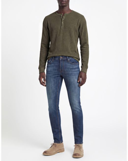 Jack & Jones Blue Jeans Cotton, Polyester, Elastane for men