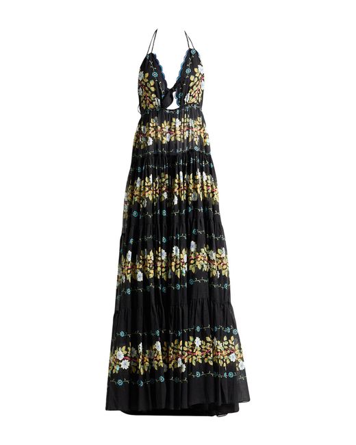 Etro Black Maxi-Kleid