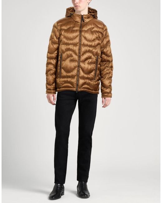 Paul & Shark Brown Dark Puffer Nylon for men