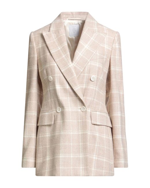 Eleventy Natural Blazer