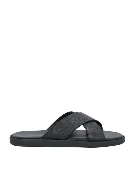 Doucal's Sandale in Black für Herren