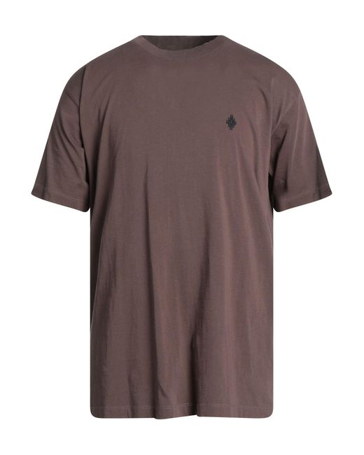 Marcelo Burlon Brown T-shirt for men