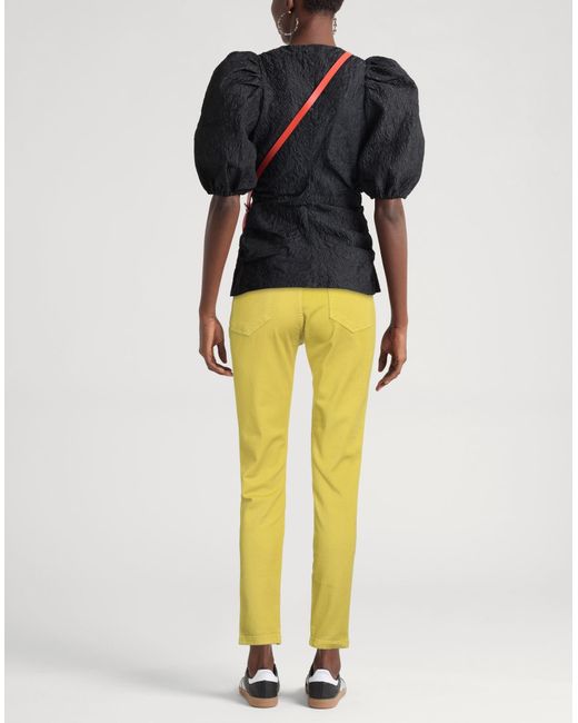 Kontatto Yellow Pants Cotton, Elastane
