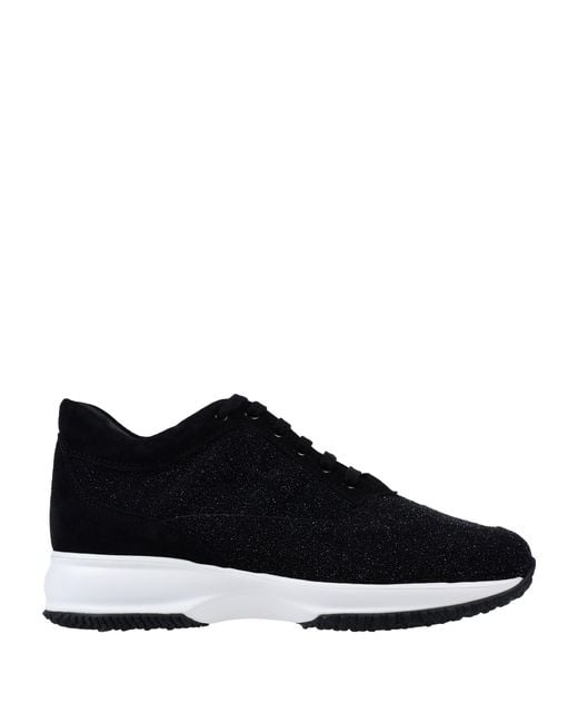 Hogan Black Sneakers Soft Leather