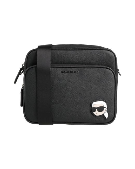 Karl Lagerfeld Black Cross-Body Bags