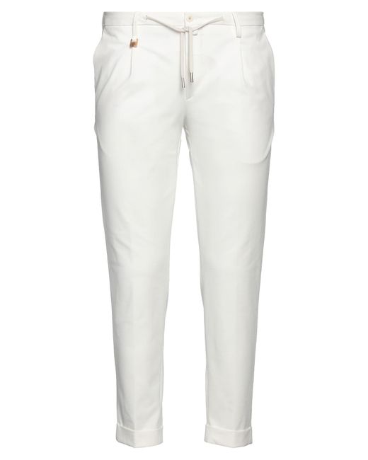 Barbati White Pants for men