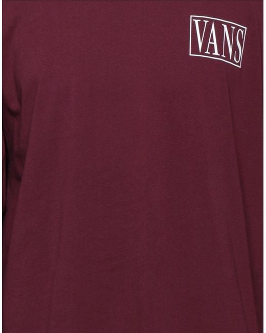 maroon vans shirt