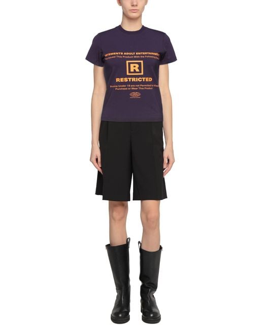 T-shirt Vetements en coloris Blue