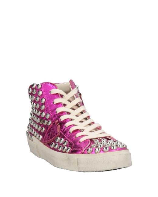 Philippe Model Pink Sneakers
