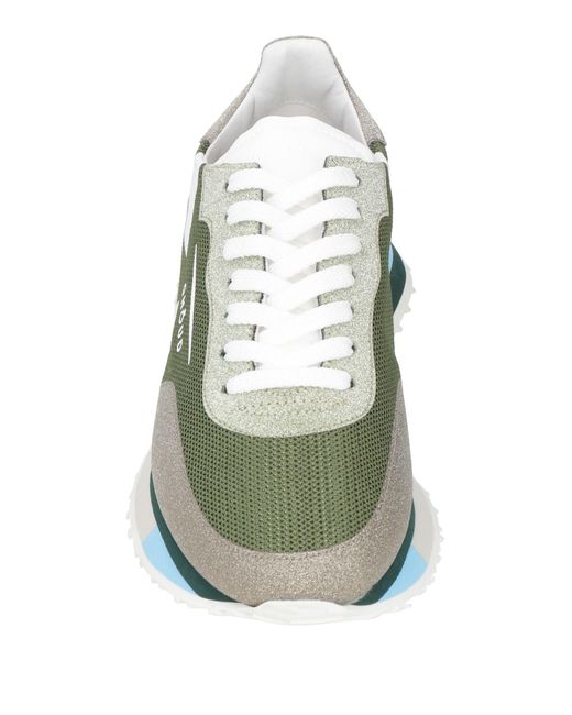 GHOUD VENICE Green Sneakers