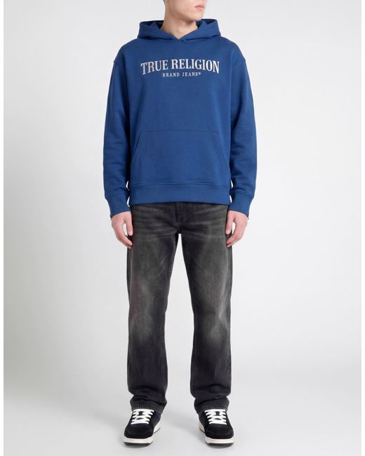 True Religion Blue Sweatshirt for men