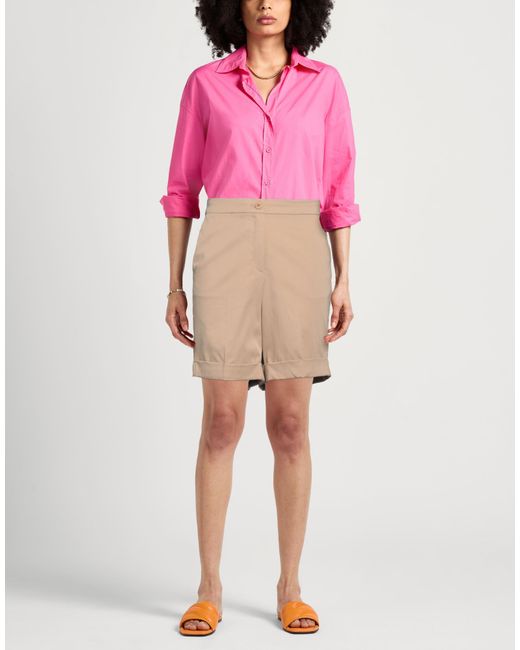 Caractere Natural Shorts & Bermuda Shorts Cotton, Polyester, Elastane