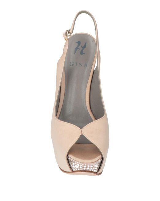 Gina Natural Sandals