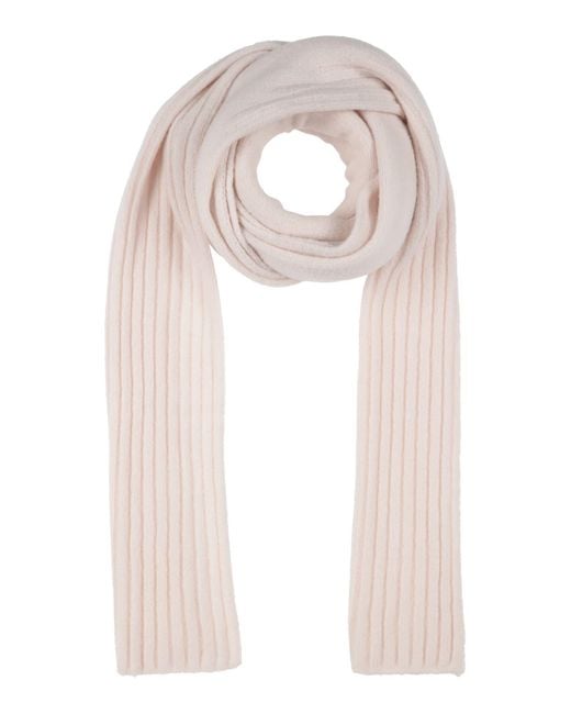 Gentry Portofino White Scarf Virgin Wool, Polyamide